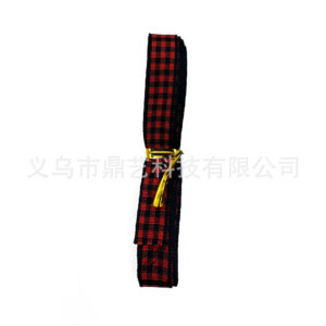 2m red and black webbing