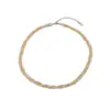 oly-8133afc9e913a5a0a7785743595847fb Wholesale Jewelry Simple Style Classic Style Solid Color Titanium Steel Plating Bracelets Necklace
