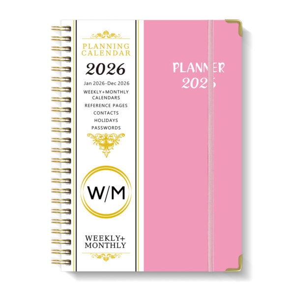 oly-813441c3768a3478545298cd71e302bb Wholesale Notebook A5 Coil Calendar Weekly Planner Work