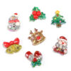 Wholesale Santa Claus beaded gingerbread man cartoon loose beads