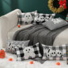 Wholesale Halloween plaid ghost pillowcase