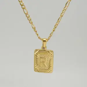 Gold R (Including Chain)