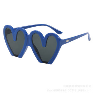 Blue frame gray film