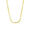Wholesale Simple Style Solid Color Titanium Steel Plating Necklace