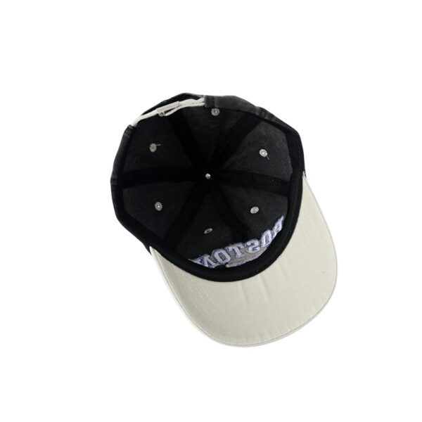 Wholesale Foreign trade chilen's hat BOSTON washed embroidered peaked cap spring and autumn boys and girls sun hat color matching baseball cap