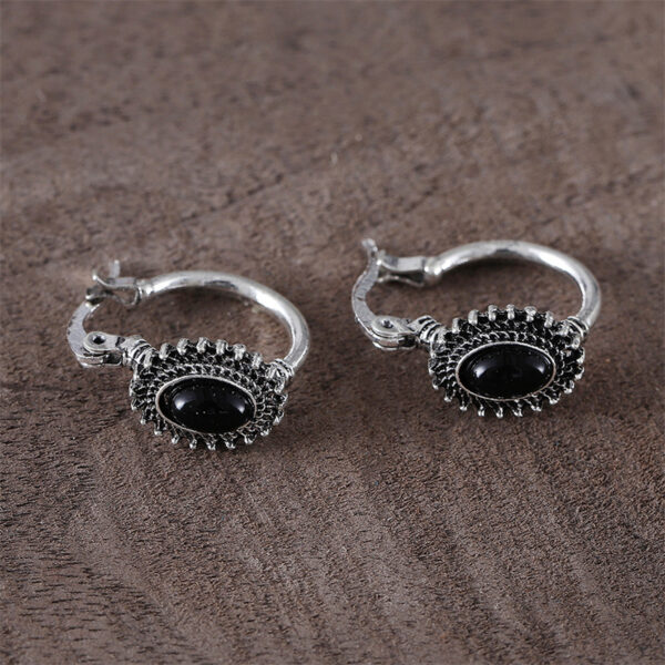 Wholesale Vintage Turquoise Earrings Pomicia Oval Drop Earrings