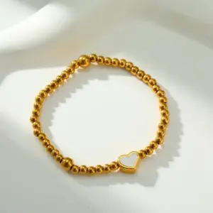 1-Elastic Cord - / Gold