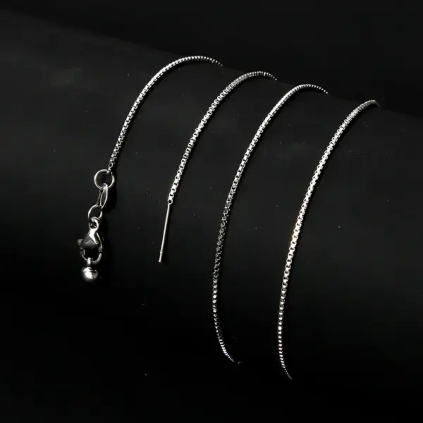 Wholesale Adjustable Stainless Steel Chain 18K Gold Plated DIY Handmade Jewelry Beaded Necklace Titanium Steel Women's Necklace