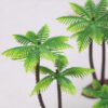 Wholesale Mini Beach Ocean Coconut Tree Miniature Model Micro Landscape Architecture Sand Table Props Baking Cake Ornaments