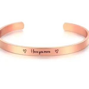 G2989 Rose Gold L Love You More