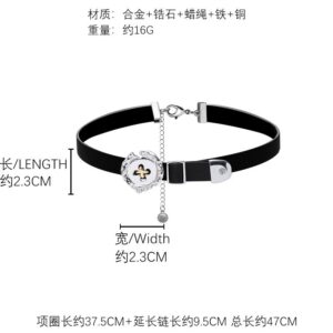 Black collar-nk330414K