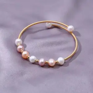 Pearl Gold Bracelet-Color