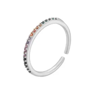 White Gold Color Colorful Crystals