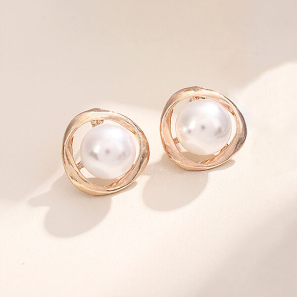 Wholesale Cross-border Jewelry Accessories Summer Simple All-match Imitation Pearl Earrings Women's Earrings Fashion Necklace Jewelry suit Women