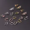 Nose Rings & Studs Fashion Butterfly Copper Plating Nose Pin