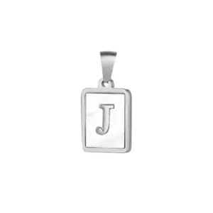 Silver / Letter J without Chain