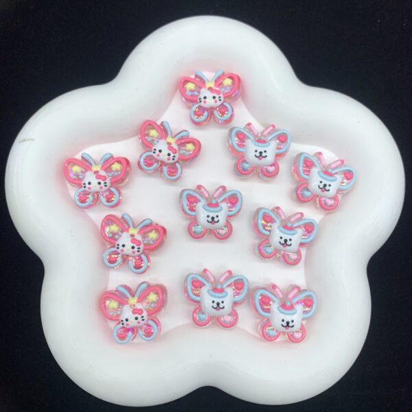 Wholesale Cartoon Butterfly Beads