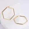 Wholesale PVD Coated Imitation Gold Heart 304 Stainless Steel Simple Style Waterproof Non Tarnish Earrings