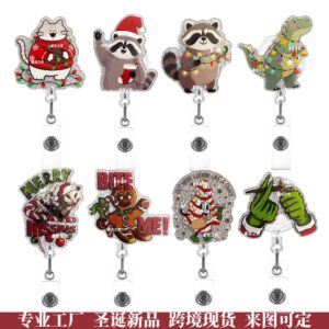 Wholesale Christmas Doctor Pull-Out Nurse Badge Scroll