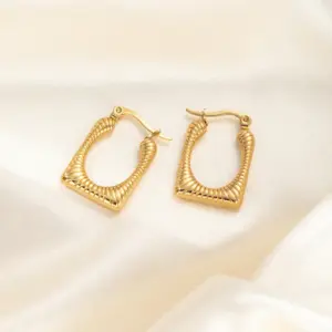 U-Shaped Pattern Earrings