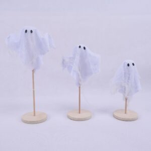 Ghost ornament 3-piece set