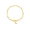 oly-824b1826d0dced78c904a7cc07bce666 Wholesale PVD Coated Real Gold Plated Letter 201 Stainless Steel 304 Simple Style Classic Waterproof Non Tarnish Bracelets