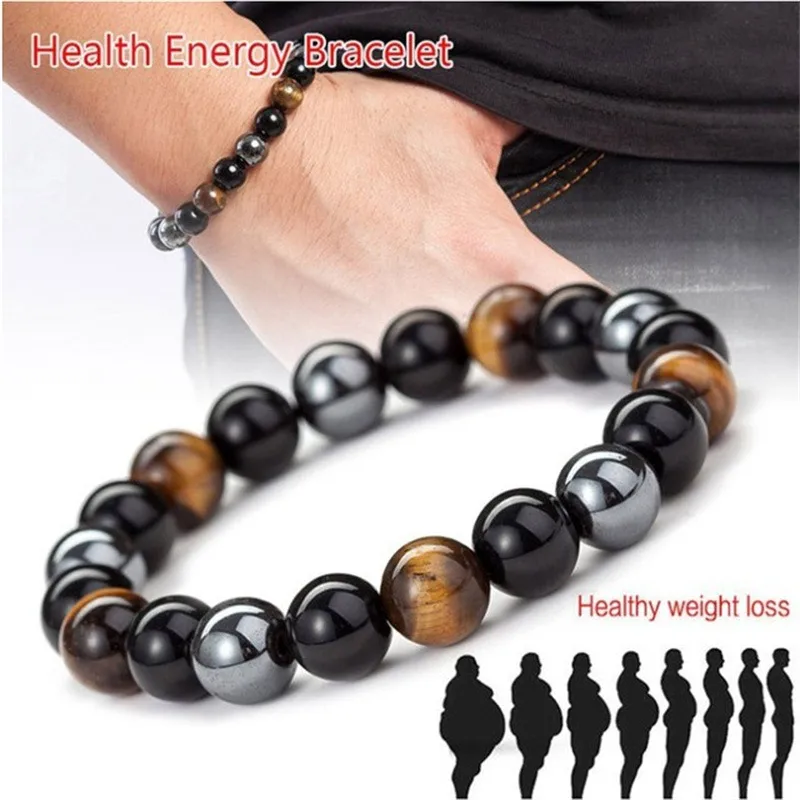 Wholesale Fashion Gradient Color Natural Stone Agate Beaded Bracelets
