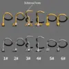 Wholesale 1 Piece Nose Rings & Studs Gothic Simple Style Flower 316L Stainless Steel Waterproof Non Tarnish Surgical Steel Zircon Ion Plating (IP) 14K Gold Plated Ear Cartilage Rings & Studs Nose Rings & Studs