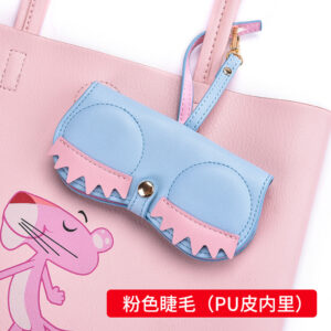 Pink eyelashes (Pu skin lining)