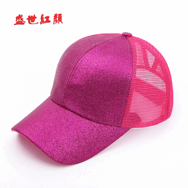 Wholesale New Korean-style sequined cap Japanese-style couple cap female Korean-style fashion street baseball cap wholesale fashion personality