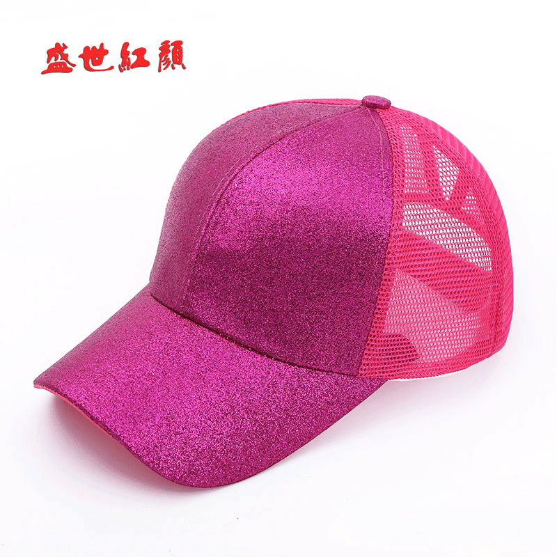 Wholesale New Korean-style sequined cap Japanese-style cole cap female Korean-style fashion street baseball cap wholesale fashion personality