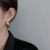 1 Pair Elegant Water oplets Plating Copper 18k Gold Plated Ear Studs