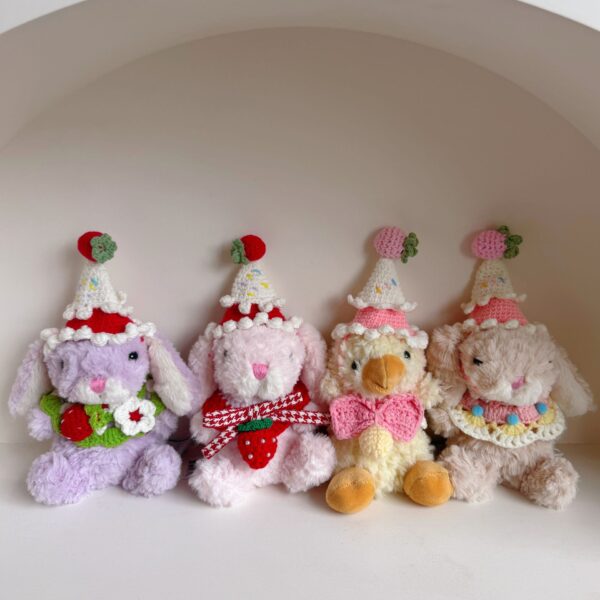 Wholesale Baby Clothes Little Series Clothes Accessories Saliva 16cm Doll Hat