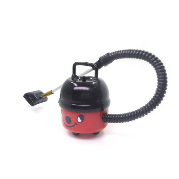 Wholesale 1:12 doll house accessories dollhouse simulation mini appliances cleaning tools smiley face vacuum cleaner model
