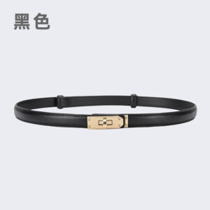20552-Gold Buckle-Black
