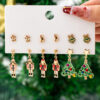 oly-82bbbe88e5af3d4956e5173c23be1012 Wholesale Christmas Tree Saint Series Earring Set