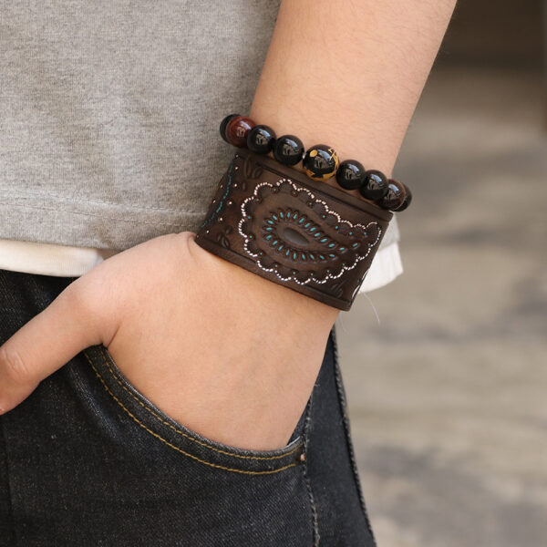 Wholesale Classic men's punk hip-hop bracelet