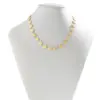 Copper IG Style Sweet Enamel Flower Bracelets Necklace