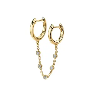 Wholesale Ethnic Style Geometric Patchwork Copper Artificial Gemstones Earrings