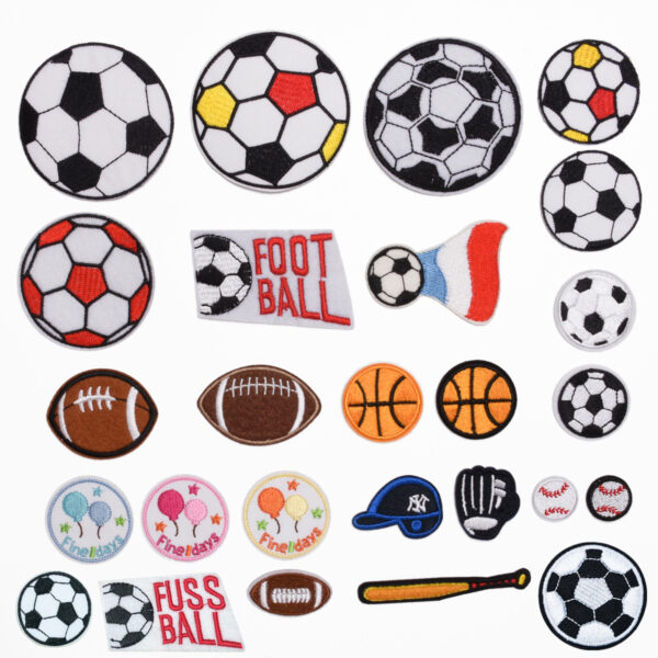 oly-82e3c5a6719dace169475f24a8d5f3fb Wholesale Cartoon Embroidered Soccer and Baseball Patch