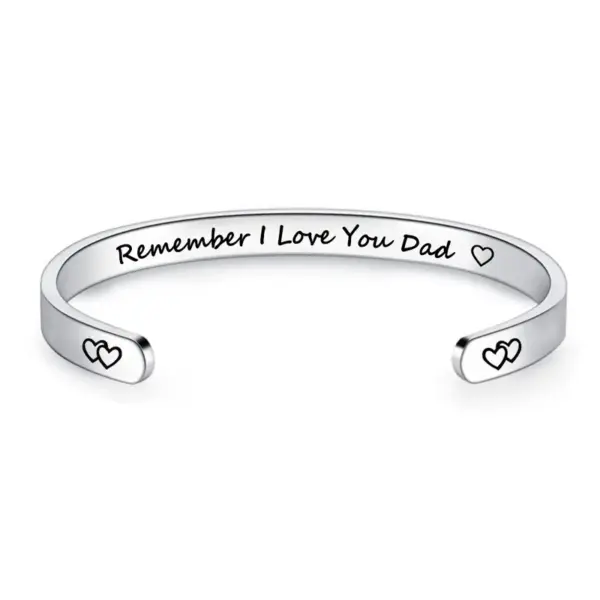 Wholesale Fashion C Shape Letter Stainless Steel Bangle