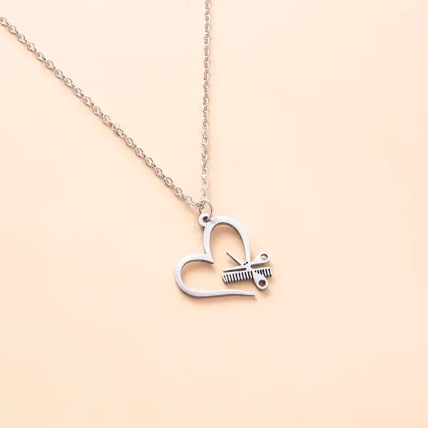 304 Stainless Steel Simple Style Heart