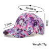 Wholesale Korean Style Big Flower Baseball Cap Spring and Summer Outdoor Sun Hat Casual Trendy Cap Flower Hat B1090