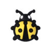 Wholesale Cross-Border New Product 3D Ladybug Silicone Beads Cartoon Jewelry Beading Material Kidsren's Jewelry Insect Silicone Beads