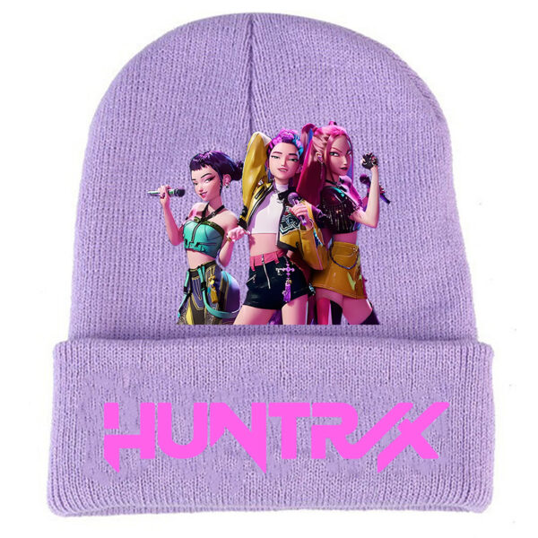 Wholesale Pink Cartoon Girl Knitted Hat Beanie OLY Exclusive