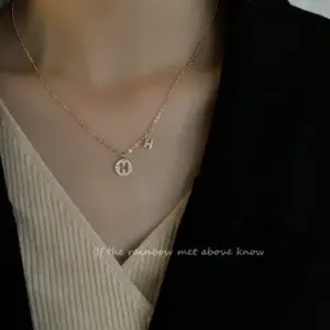 Letter H Necklace
