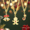 Wholesale Christmas Bell Necklace