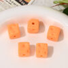 Wholesale Dopamine Cheese Cubes Loose Beads