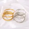 Wholesale IG Style Simple Style Geometric 304 Stainless Steel Bangle In Bulk
