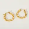 Wholesale 1 Pair Casual Elegant Geometric 304 Stainless Steel 18K Gold Plated Ear Studs